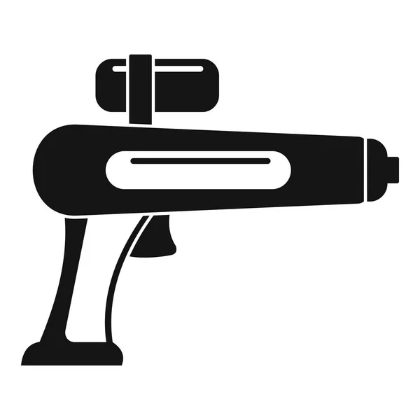 Wasserpistolen-Ikone, einfacher Stil — Stockvektor