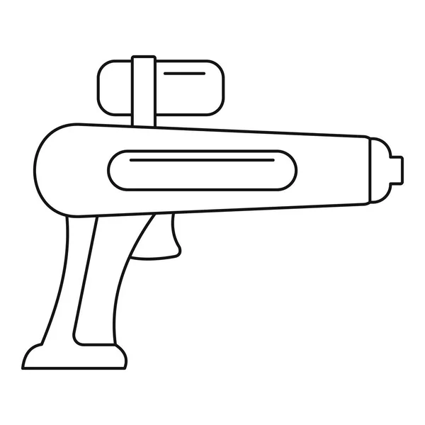 Icono de Watergun, estilo de esquema — Vector de stock