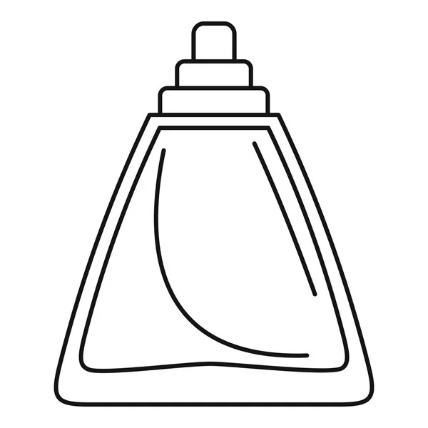 Icona bottiglia deodorante, stile contorno — Vettoriale Stock