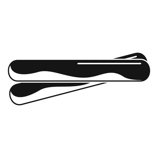 Прополіс палички значок, простий стиль — стоковий вектор