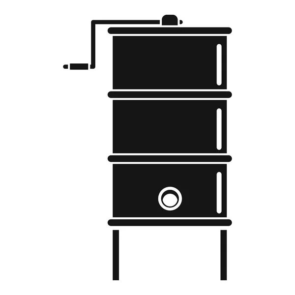 Honig Zentrifuge Symbol, einfacher Stil — Stockvektor