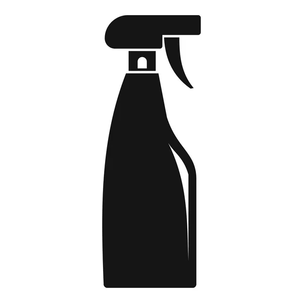 Tisztító spray ikon, egyszerű stílus — Stock Vector