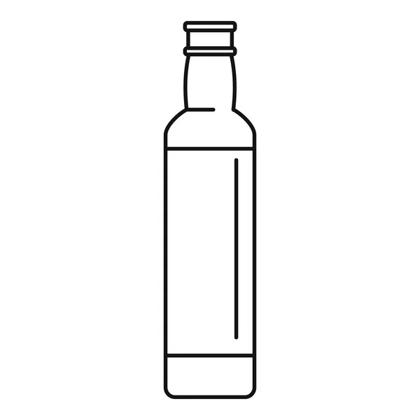 Spaanse olijfolie pictogram, Kaderstijl — Stockvector