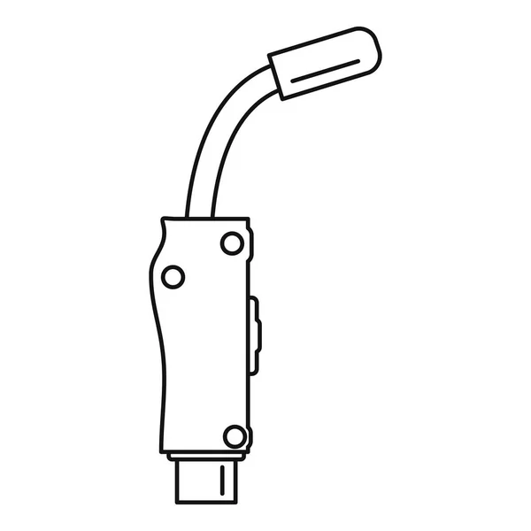 焊接头图标, 轮廓样式 — 图库矢量图片