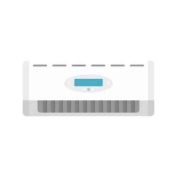 Digital conditioner icon, flat style