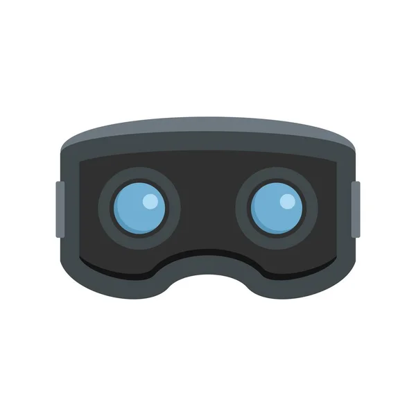 VR γυαλιά-εικονίδιο, επίπεδη στυλ — Διανυσματικό Αρχείο