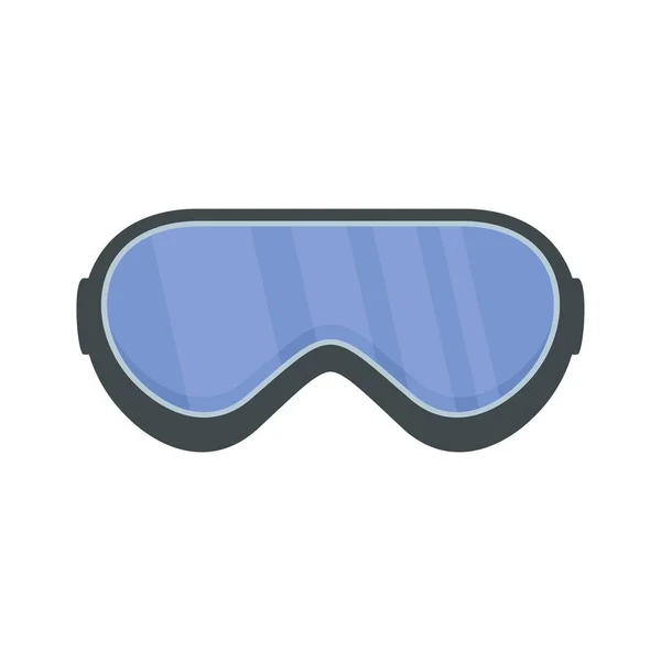 Proteger el icono de gafas, estilo plano — Vector de stock