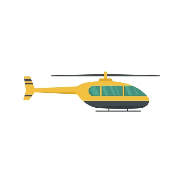Yardımcı programı'nı helikopter simgesi, düz stil — Stok Vektör