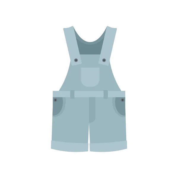 Worker clothes icon, flat style