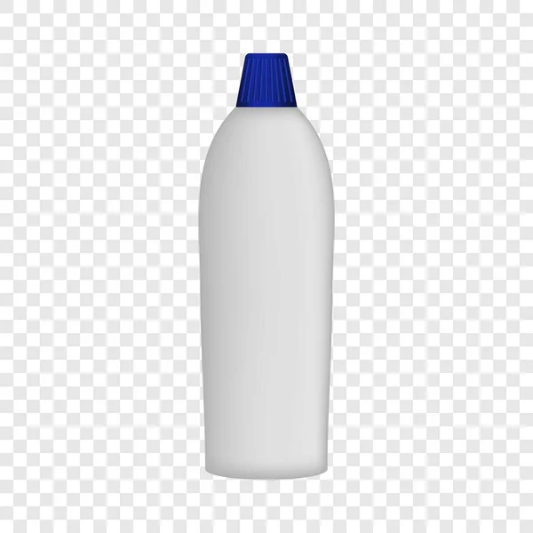 Botella más limpia maqueta, estilo realista — Vector de stock