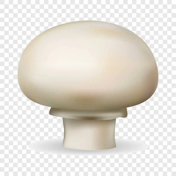 Champignon svamp mockup, realistisk stil — Stock vektor