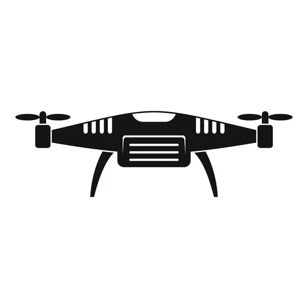 Ícone de drone céu, estilo simples — Vetor de Stock