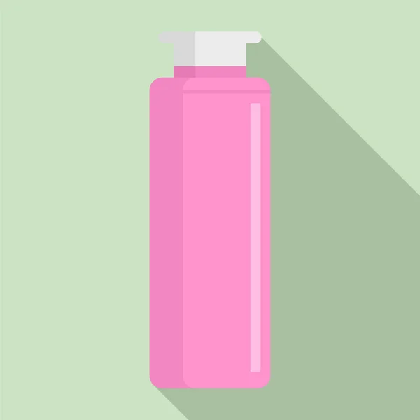 Icône de bouteille distributeur, style plat — Image vectorielle