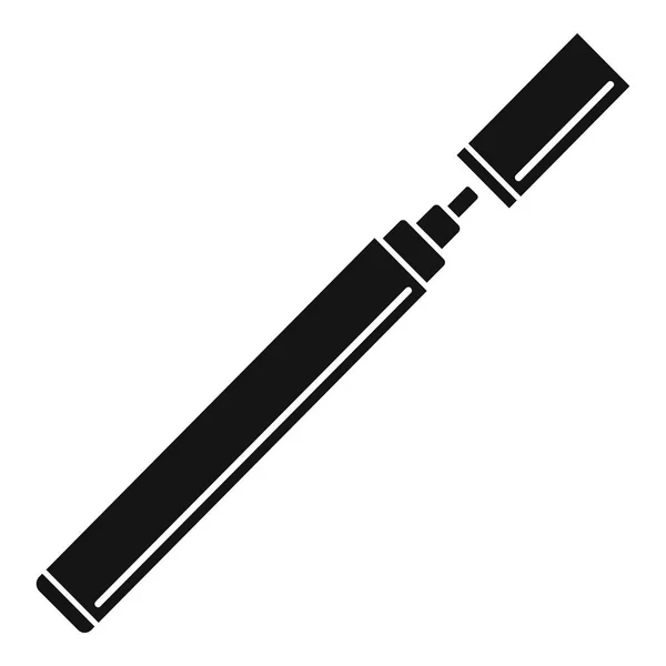 Icono de cigarrillo electrónico, estilo simple — Vector de stock