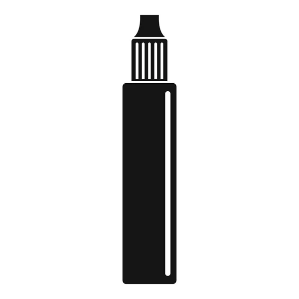Icône liquide nicotine, style simple — Image vectorielle
