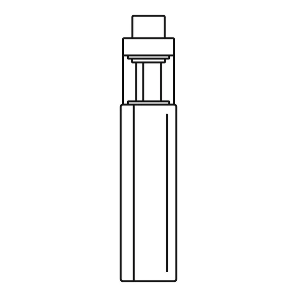Піктограма вейп-ручки, стиль контуру — стоковий вектор