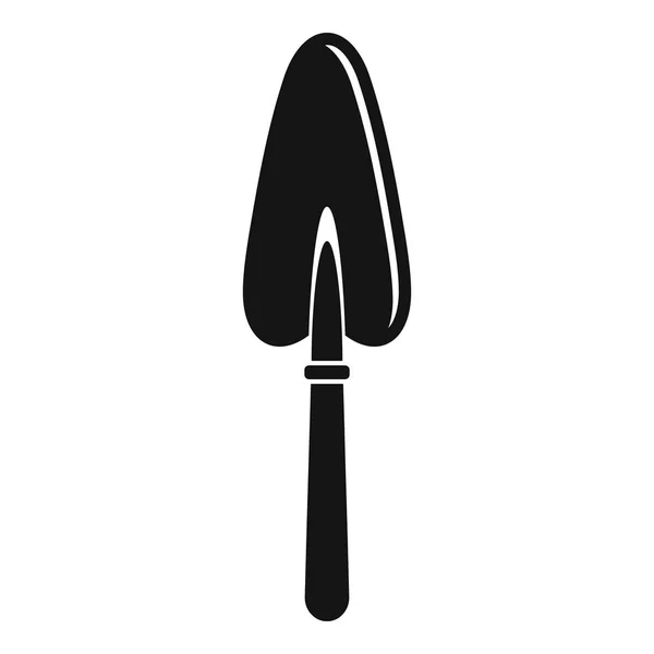 手シャベルのアイコン、シンプルなスタイル — ストックベクタ