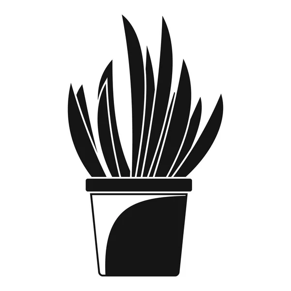 Ícone do potenciômetro de Cacti, estilo simples — Vetor de Stock