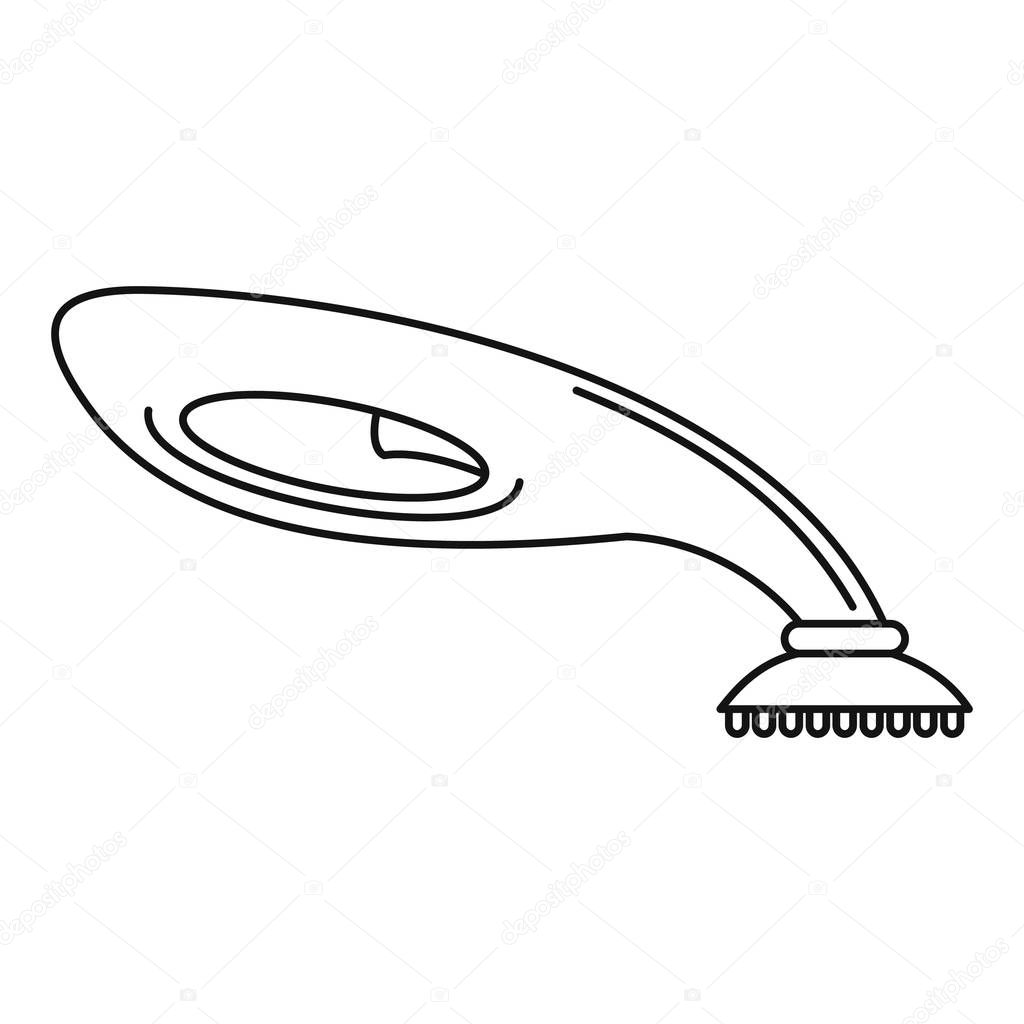 Hand vacuum cleaner icon, outline style