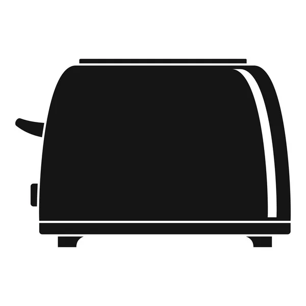 Altes Toaster-Symbol, einfacher Stil — Stockvektor