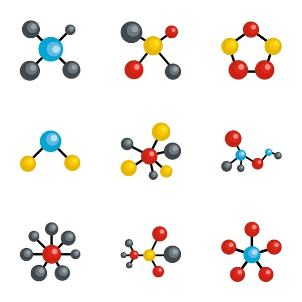 Combinar iconos conjunto, estilo de dibujos animados — Vector de stock