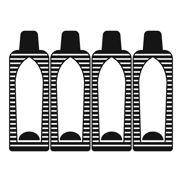 Zetpillen pictogram, eenvoudige stijl — Stockvector