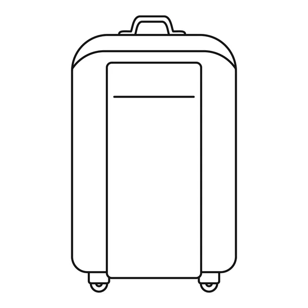 Reisetaschen-Symbol, Outline-Stil — Stockvektor