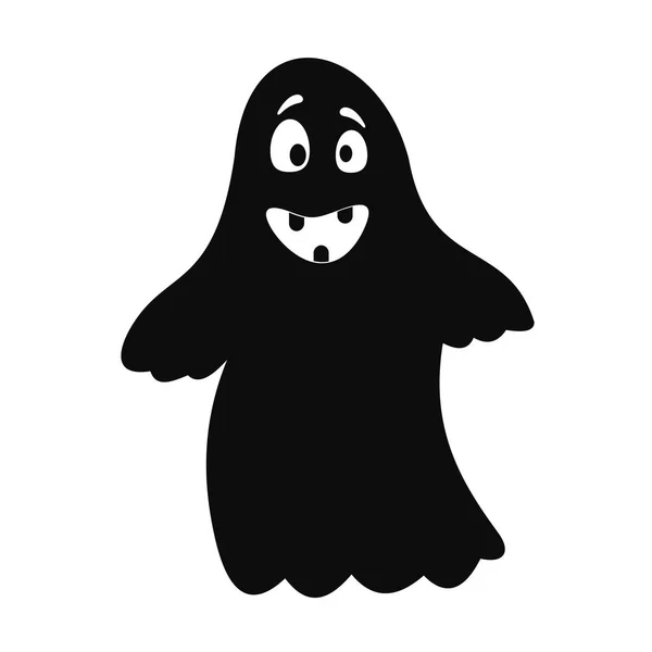 Ghost ikon, egyszerű stílus — Stock Vector