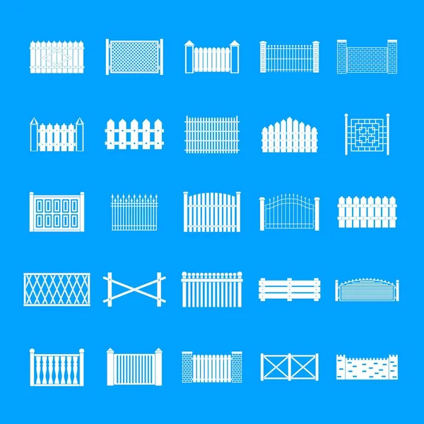 Conjunto de ícones de vedação, estilo simples —  Vetores de Stock