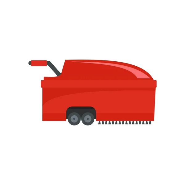 Hall vacuum cleaner icon, flat style — Stock Vector