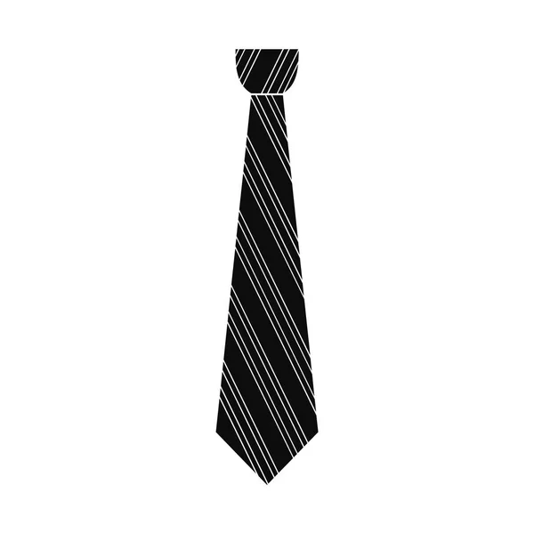 Icona cravatta camicia, stile semplice — Vettoriale Stock