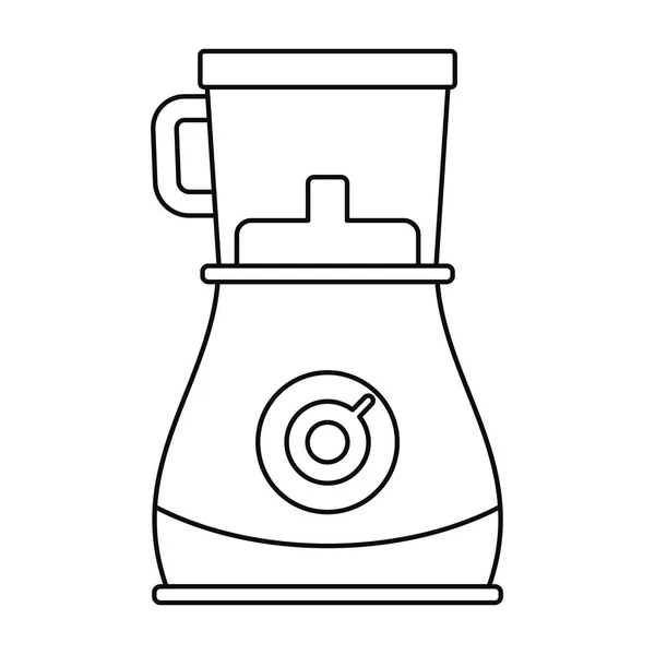 Moderne blender pictogram, Kaderstijl — Stockvector