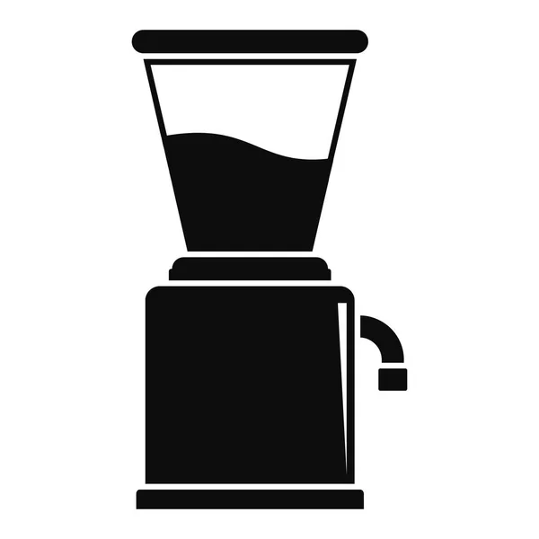 Icono molinillo de café moderno, estilo simple — Vector de stock