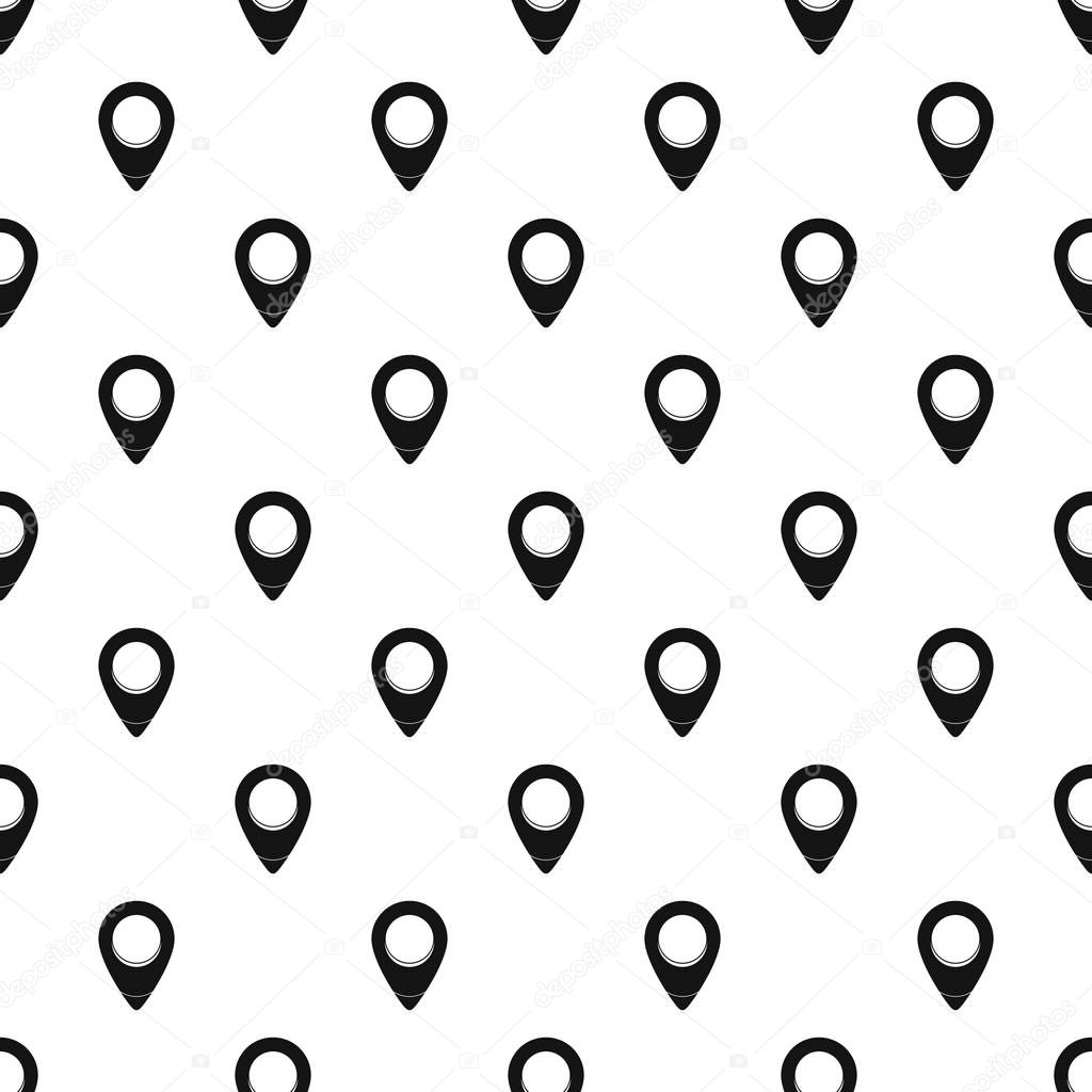 Fixation pin pattern seamless vector