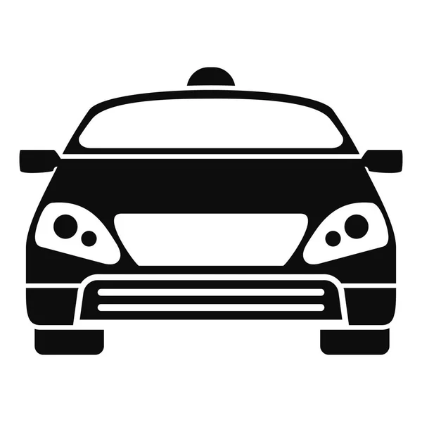 Smart modern car icon, simple style — Stock Vector