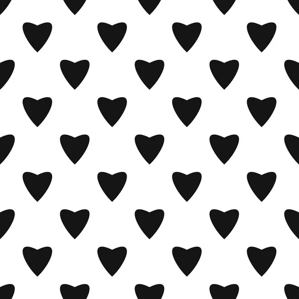 Fiers vecteur sans couture motif coeur — Image vectorielle