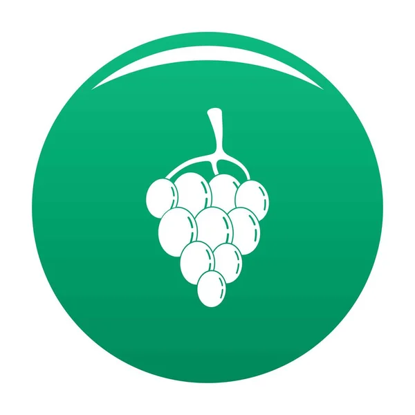 Berry vetor ícone de uva verde —  Vetores de Stock