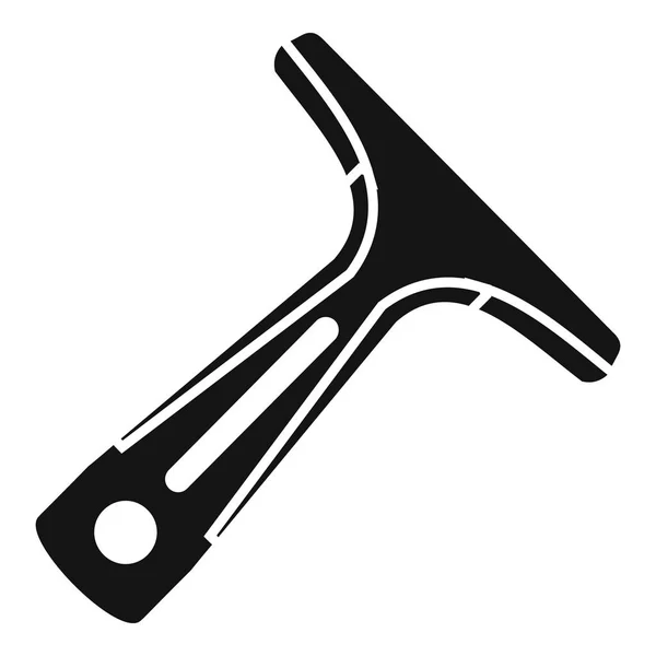 Icono de la herramienta de lavado de coche interior, estilo simple — Vector de stock