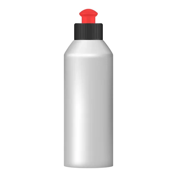 Lijm fles pictogram, realistische stijl — Stockvector