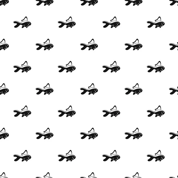 Ψάρια ενυδρείου μοτίβο απρόσκοπτη διάνυσμα — Διανυσματικό Αρχείο