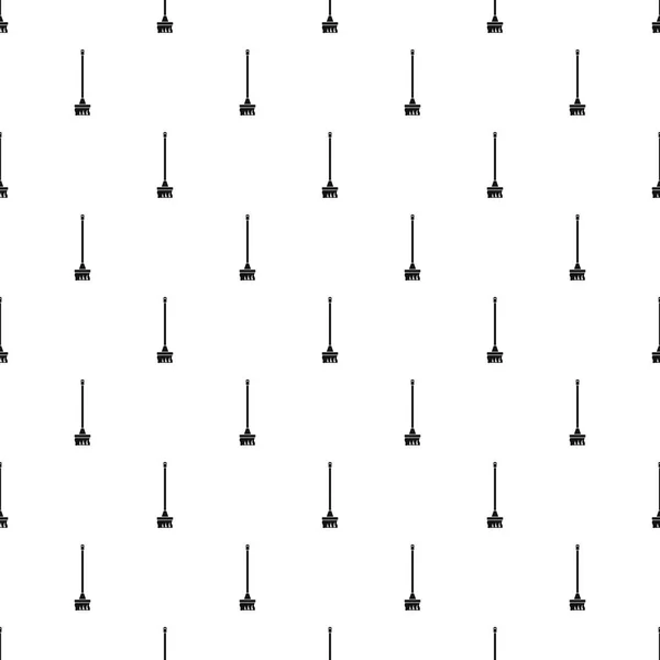 Nettoyage motif de vadrouille vecteur sans couture — Image vectorielle