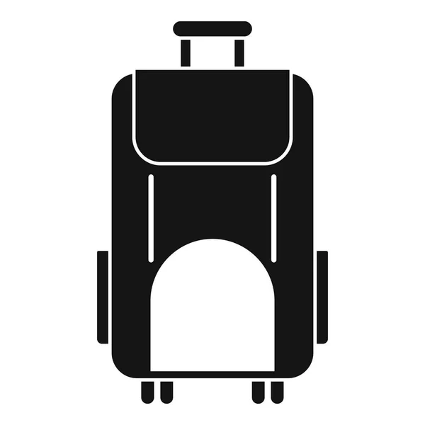 Reisetaschen-Symbol, einfacher Stil — Stockvektor