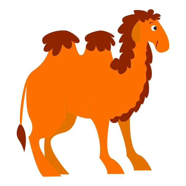 Icône de chameau, style dessin animé — Image vectorielle