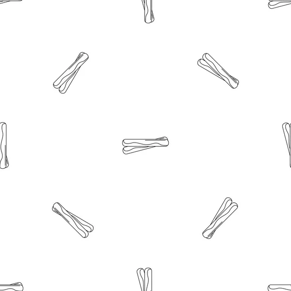 Icono de palos de propóleo, estilo de esquema — Vector de stock