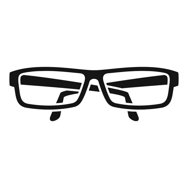 Occhiali icona, stile semplice — Vettoriale Stock