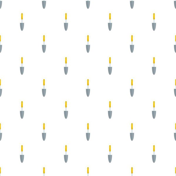 Garden hand shovel pattern seamless vector