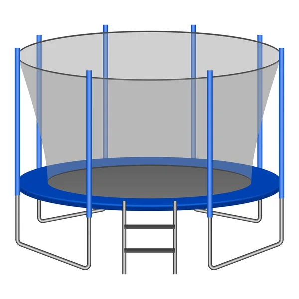 Icona trampolino, stile realistico — Vettoriale Stock