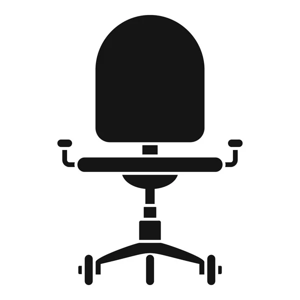 Ícone de cadeira de mesa, estilo simples — Vetor de Stock
