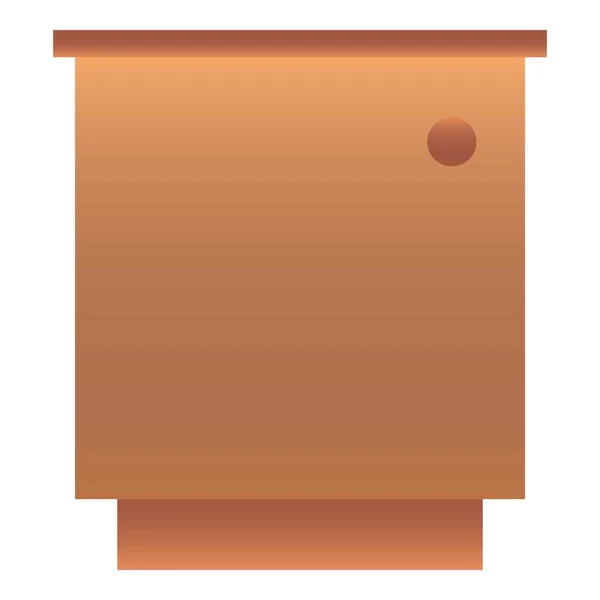 Dibujos: puertas animados | Marrón arco icono de puerta de madera