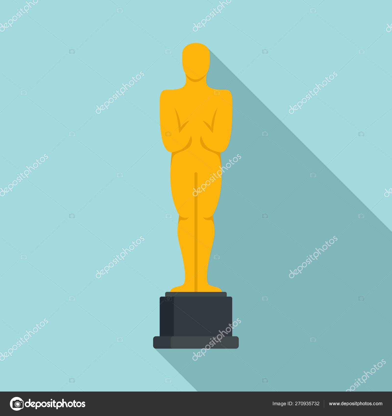 Oscar statue icon, flat style Stock Vector Image by ©anatolir #270935732 Oscar statue icon, flat style Stock Vector Image by ©anatolir #270935732